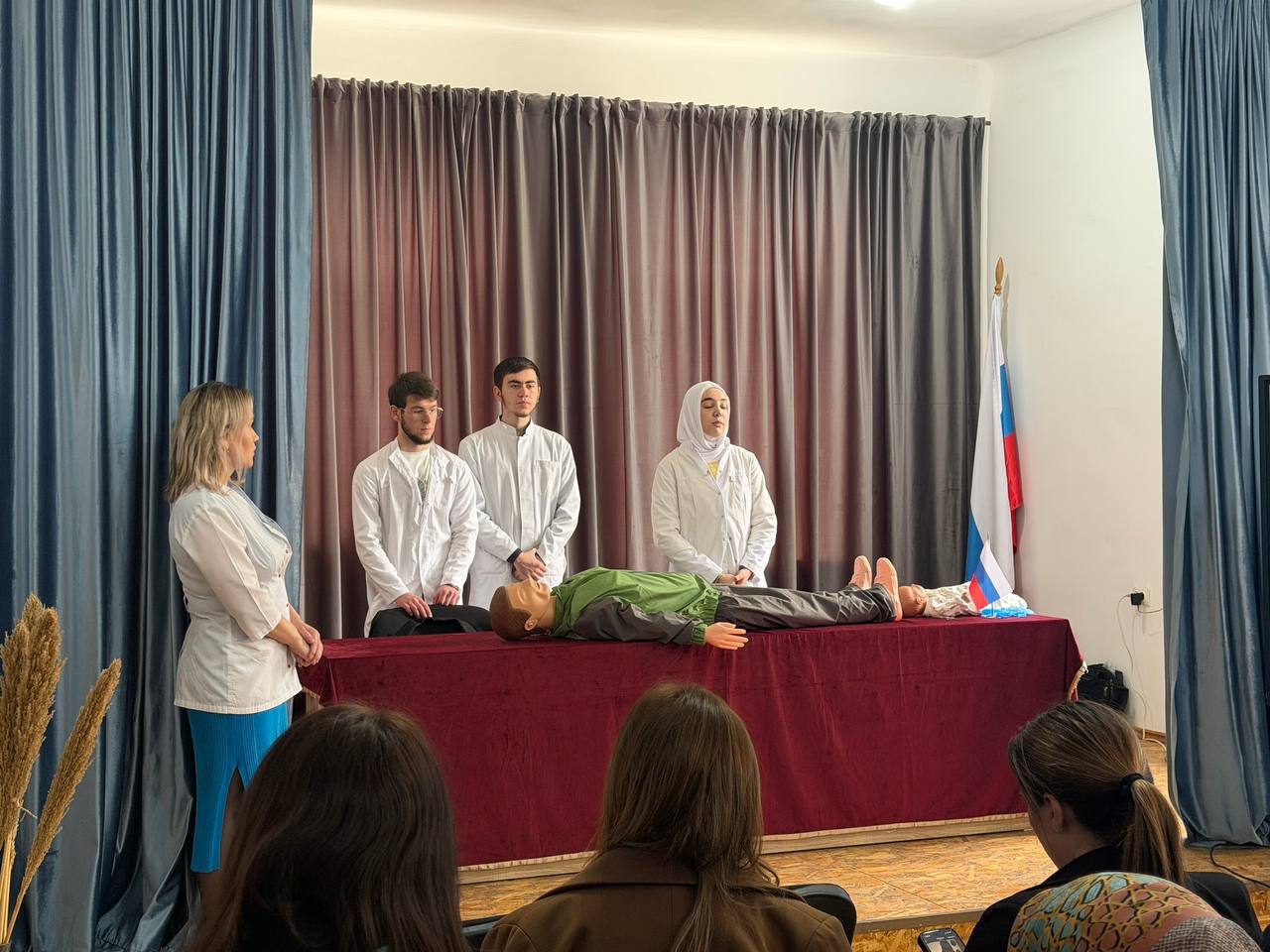 В Хасавюрте продолжается системное обучение по оказанию первой помощи