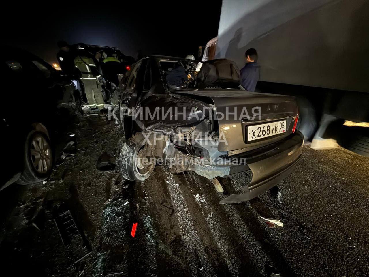 Четыре машины столкнулись в Буйнакском районе: есть погибшая Четыре машины столкнулись в Буйнакском районе: есть погибшая