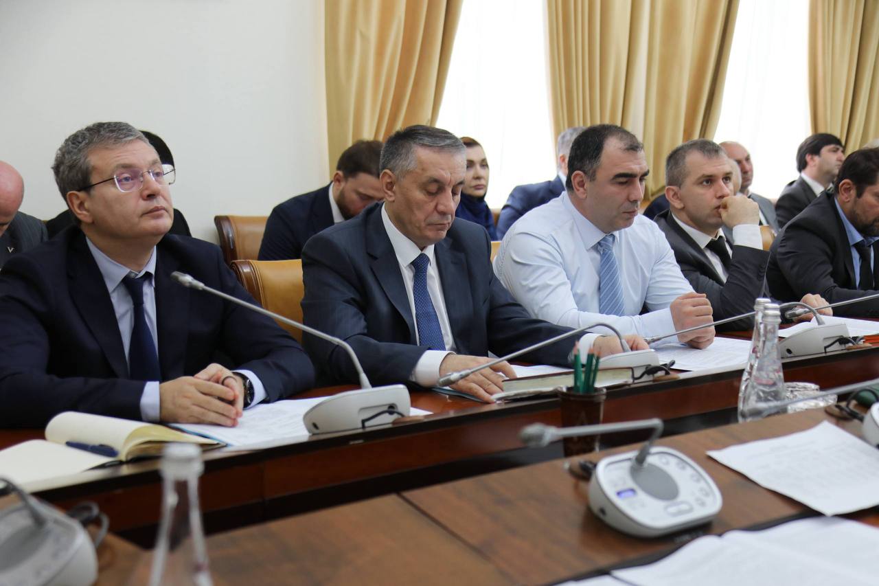 Заседание Правительства Дагестана Заседание Правительства Дагестана