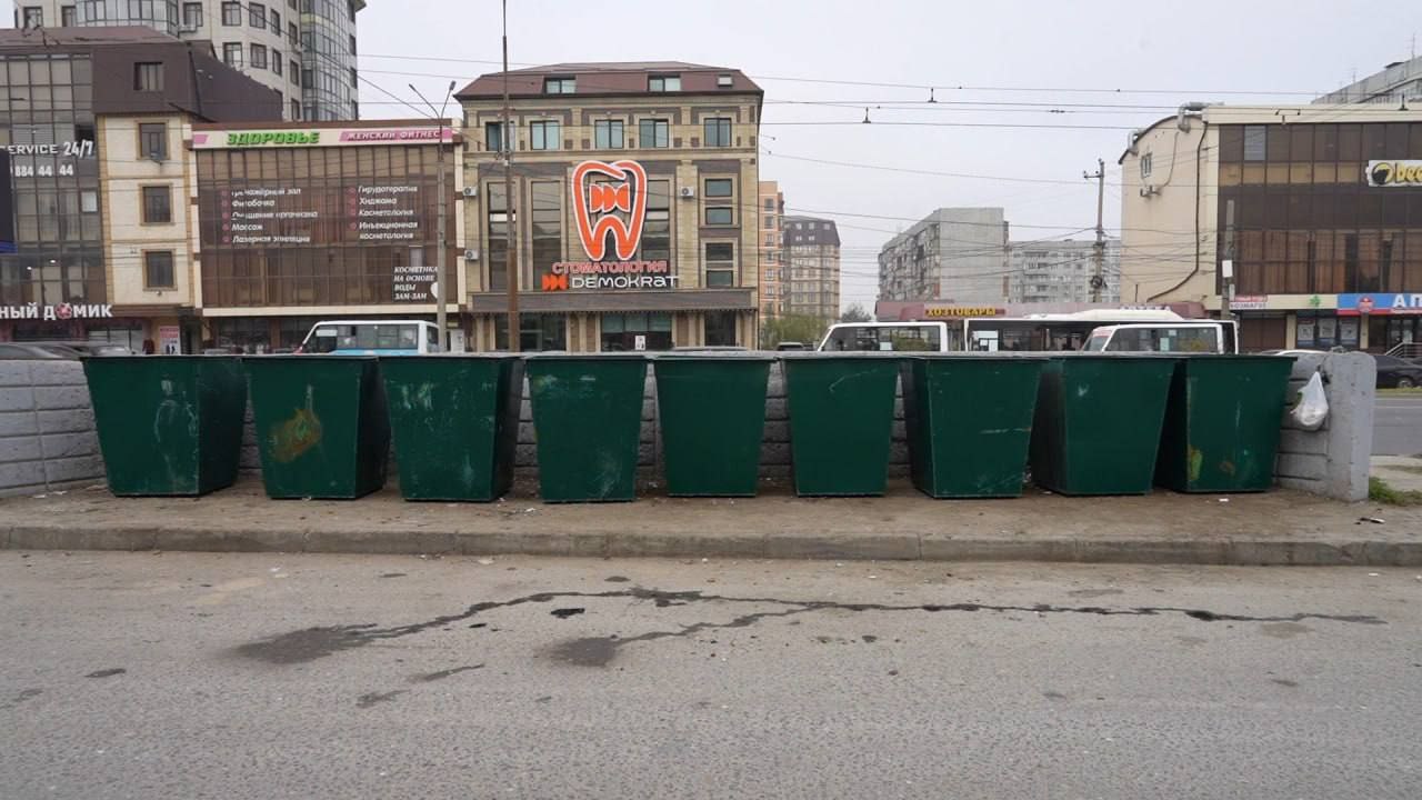 В Махачкале продолжается масштабное обновление инфраструктуры раздельного сбора отходов