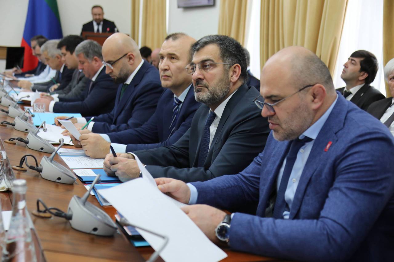 Заседание Правительства Дагестана Заседание Правительства Дагестана