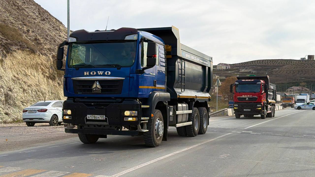 Открытие обновлённой трассы в Левашинском районе Открытие обновлённой трассы в Левашинском районе