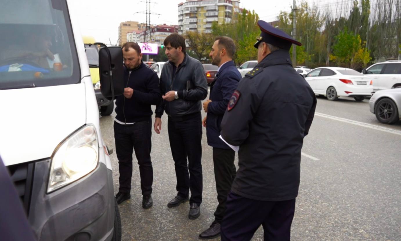 Минтранс Республики Дагестан проводит контроль безопасности перевозки пассажиров
