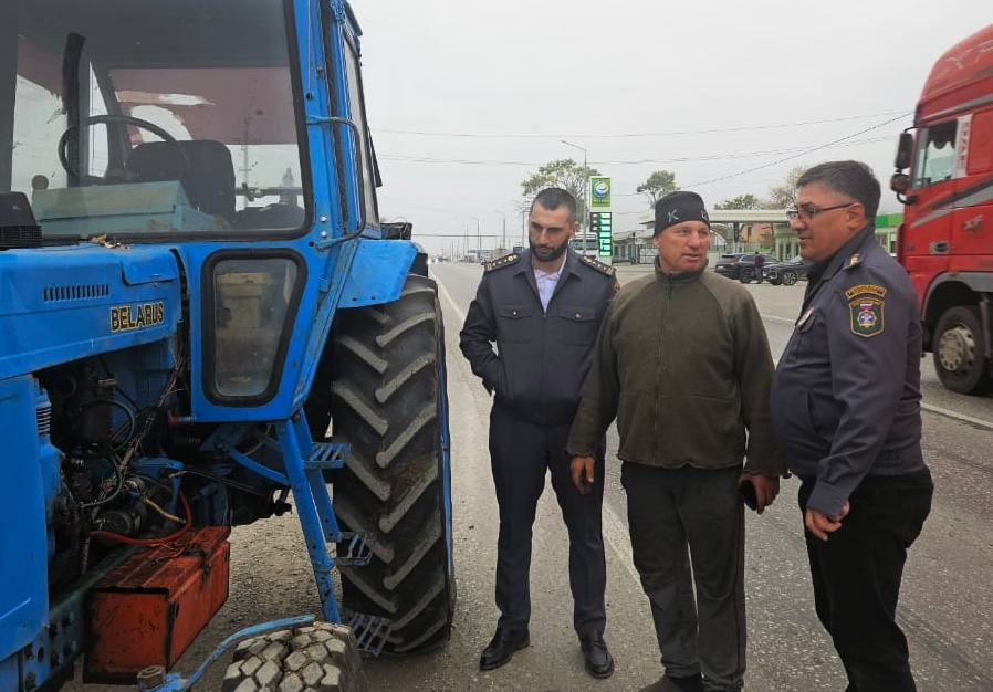Выездное рейдовое мероприятие по территориальной проверке самоходной техники
