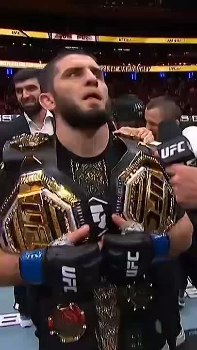 Первые слова Ислама после победы! #UFC322