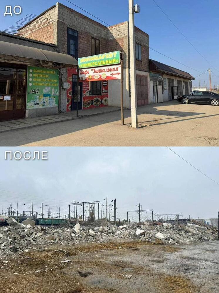 Мэрия Махачкалы демонтировала самовольные строения в поселке Шамхал по решению суда, подтвержденному Пятым кассационным судом 5 февраля 2025 года