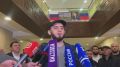 Ислам Махачев: «Рад вернуться домой, да еще и с поясами»