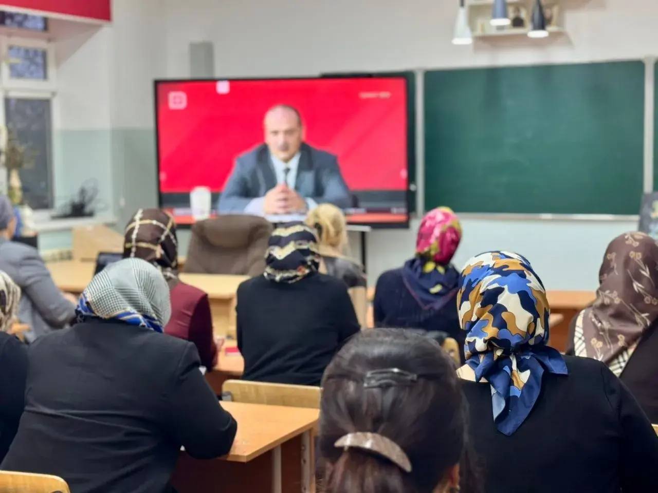 Активное участие в прямой линии с Главой Дагестана Активное участие в прямой линии с Главой Дагестана