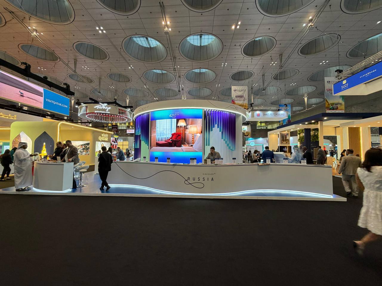 Дагестан представил туристический потенциал на выставке Qatar Travel Mart 2025 Дагестан представил туристический потенциал на выставке Qatar Travel Mart 2025