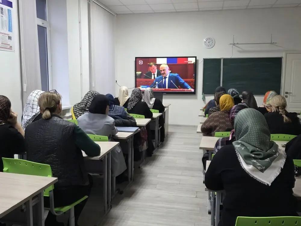 Активное участие в прямой линии с Главой Дагестана Активное участие в прямой линии с Главой Дагестана