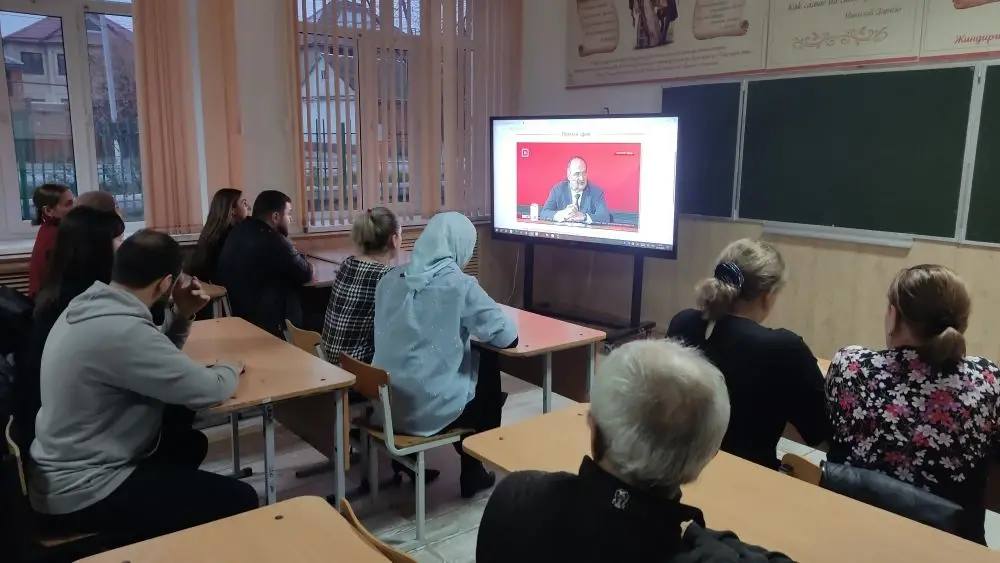 Активное участие в прямой линии с Главой Дагестана Активное участие в прямой линии с Главой Дагестана