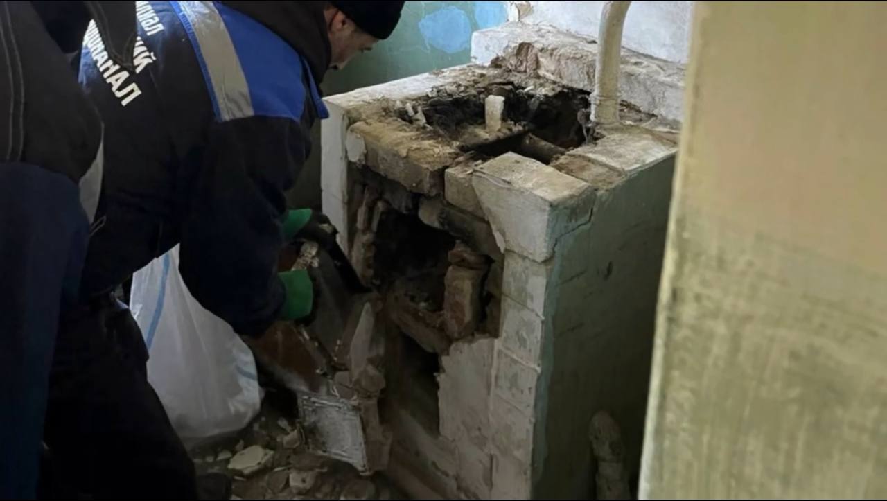 Дагестанские специалисты установили пожилой жительнице Михайловки газовый котел и плиту