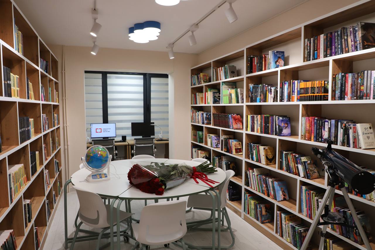 Новая модельная библиотека распахнула свои двери для посетителей Новая модельная библиотека распахнула свои двери для посетителей