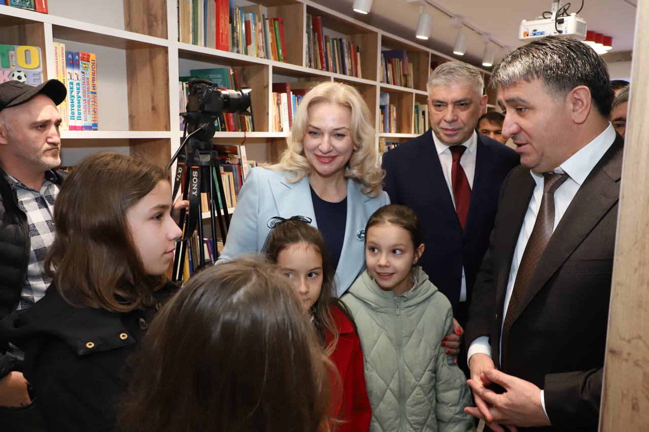 Новая модельная библиотека распахнула свои двери для посетителей