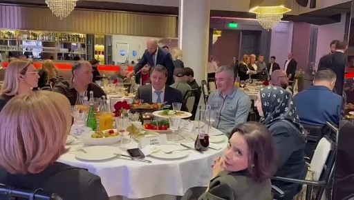 «Прекрасный вечер, я очень благодарна за то, что сегодня нам уделили внимание», — поделилась своими впечатлениями мама двойняшек с ограниченными возможностями здоровья Гамида и Загида