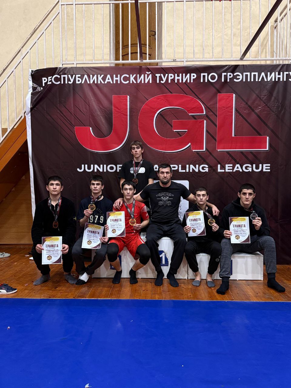 30 ноября в Энергетическом колледже г. Каспийск прошёл открытый турнир по грэпплингу