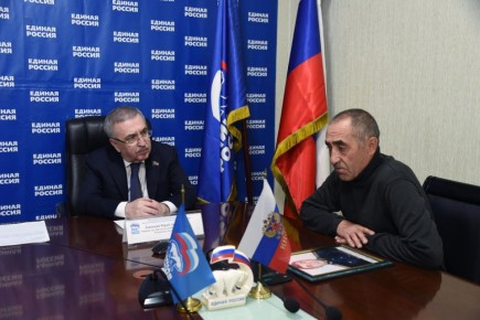 Юрий Левицкий провел прием граждан