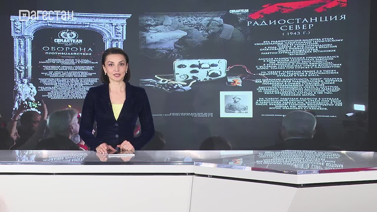 Мультимедийная выставка «Свидетели Великой Победы» заработала в историческом парке Махачкалы