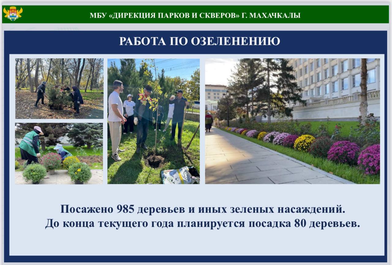 На аппаратном совещании Джамбулат Салавов заслушал доклад за второе полугодие директора МБУ «Дирекция парков и скверов г. Махачкалы» Гаджибега Набиева На аппаратном совещании Джамбулат Салавов заслушал доклад за второе полугодие директора МБУ «Дирекция парков и скверов г. Махачкалы» Гаджибега Набиева