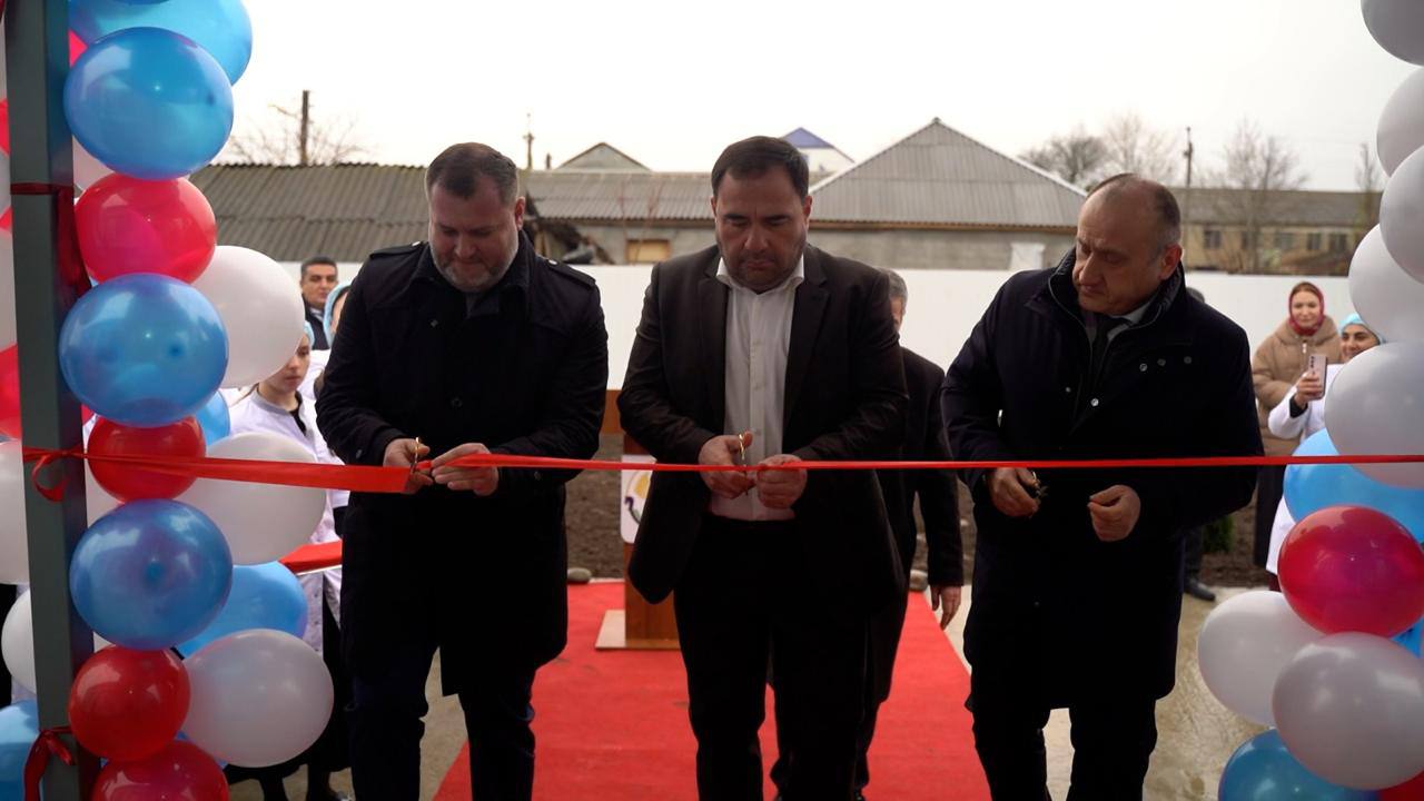 В селе Новогагатли Хасавюртовского района открылась современная врачебная амбулатория В селе Новогагатли Хасавюртовского района открылась современная врачебная амбулатория