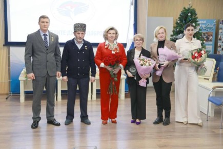 10 декабря, в Международный День прав человека, прошла церемония награждения медалью Уполномоченного по правам человека в Российской Федерации Татьяны Москальковой «Спешите делать добро»