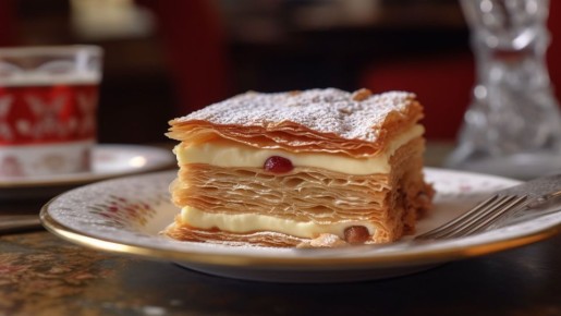 За такой «Наполеон» муж будет носить вас на руках: замените крем этой начинкой