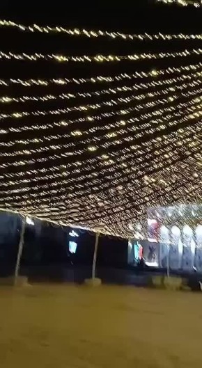 Главная ёлка Махачкалы уже сияет огнями