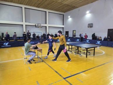 В Каспийске прошло торжественное закрытие Чемпионата Дагестана по настольному теннису среди мужчин и женщин