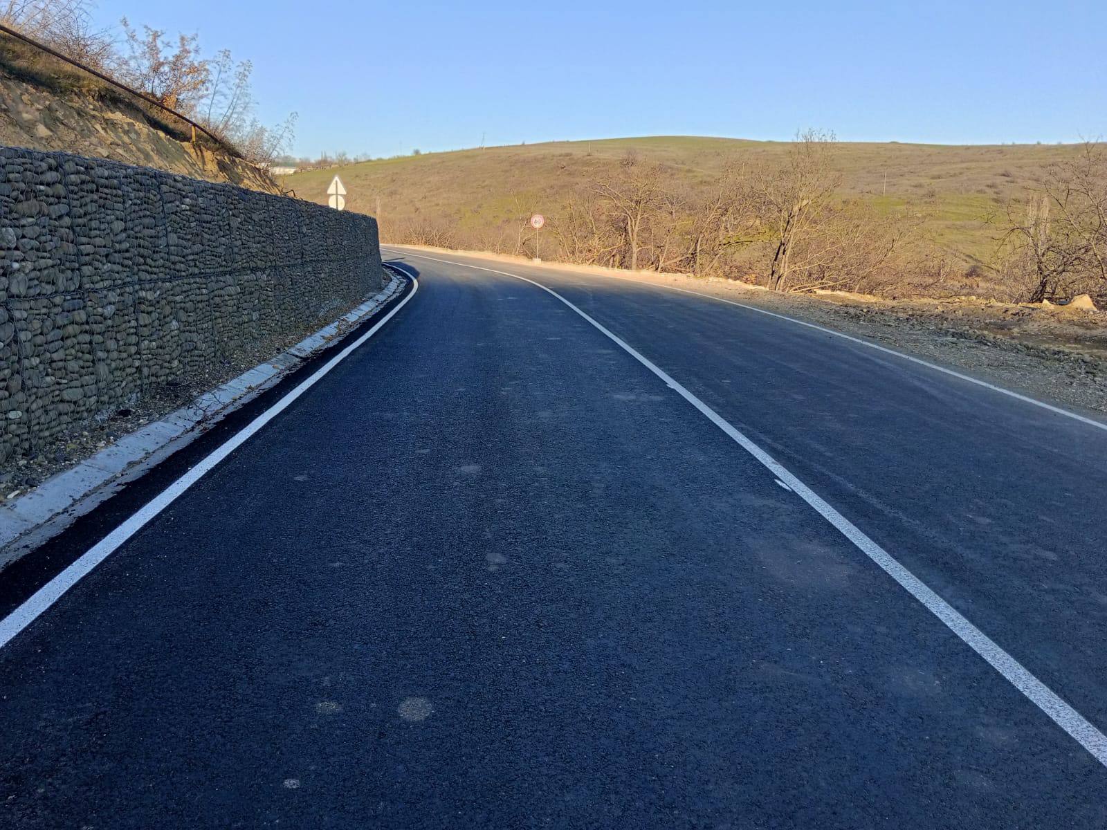 Участок дороги ФАД «Кавказ» - Сиртыч - Татиль в Табасаранском районе привели в нормативное состояние Участок дороги ФАД «Кавказ» - Сиртыч - Татиль в Табасаранском районе привели в нормативное состояние