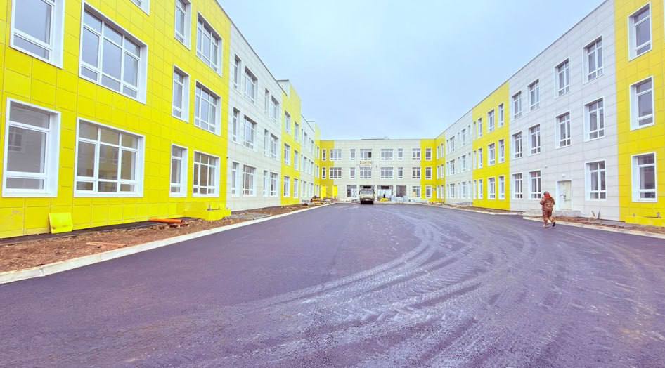 Новая школа в селе Байрамаул готова к приему учеников