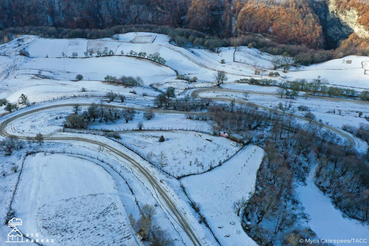 Зимой горные дороги Дагестана раскрываются по-особенному Зимой горные дороги Дагестана раскрываются по-особенному