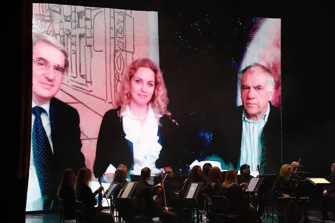 Юбилейный вечер, посвященный 90-летию выдающегося композитора, народного артиста РСФСР Ширвани Чалаева, прошел в Русском театре Юбилейный вечер, посвященный 90-летию выдающегося композитора, народного артиста РСФСР Ширвани Чалаева, прошел в Русском театре