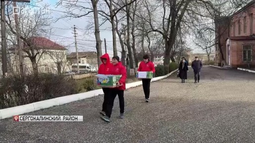 Из Сергокалинского района в зону СВО отправлен гуманитарный груз