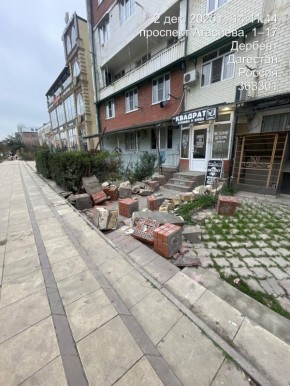 Снос 45 незаконных объектов на общественных территориях Дербента был проведен за последние три месяца уходящего года