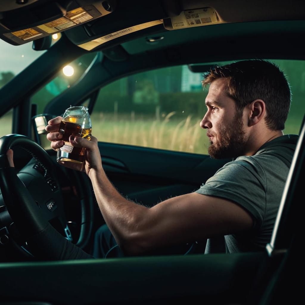 На дагестанца возбудили дело за езду пьяным за рулем