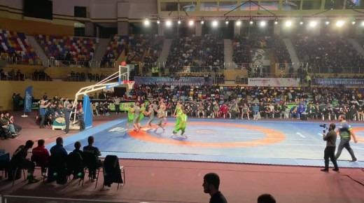 Абдулмуслим Абдулмуслимов прибыл на открытие турнира по рестболу «Кубок Каспия»