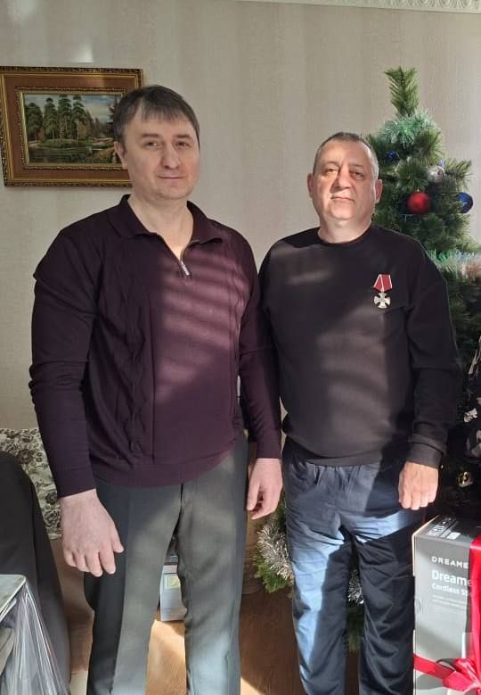 Саид Рамазанов посетил семью участника СВО