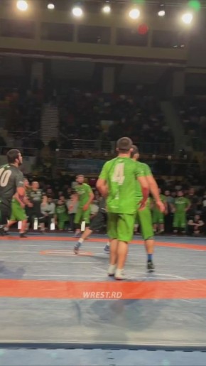 Министр спорта Дагестана Сажид Сажидов на Кубке Каспия по рестболу в Каспийске