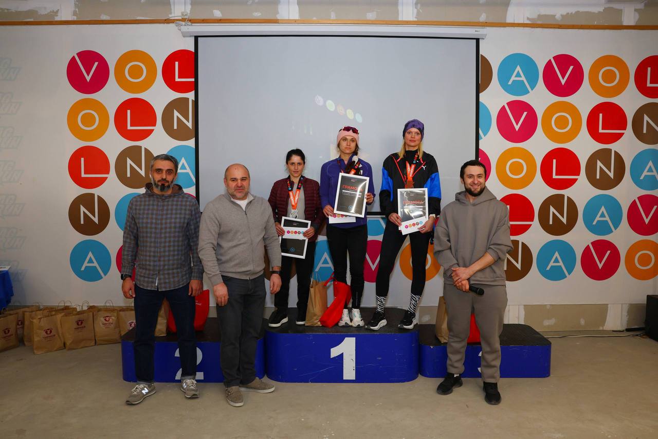 Победители и призёры зимнего забега DAGRUN 2026 Победители и призёры зимнего забега DAGRUN 2026