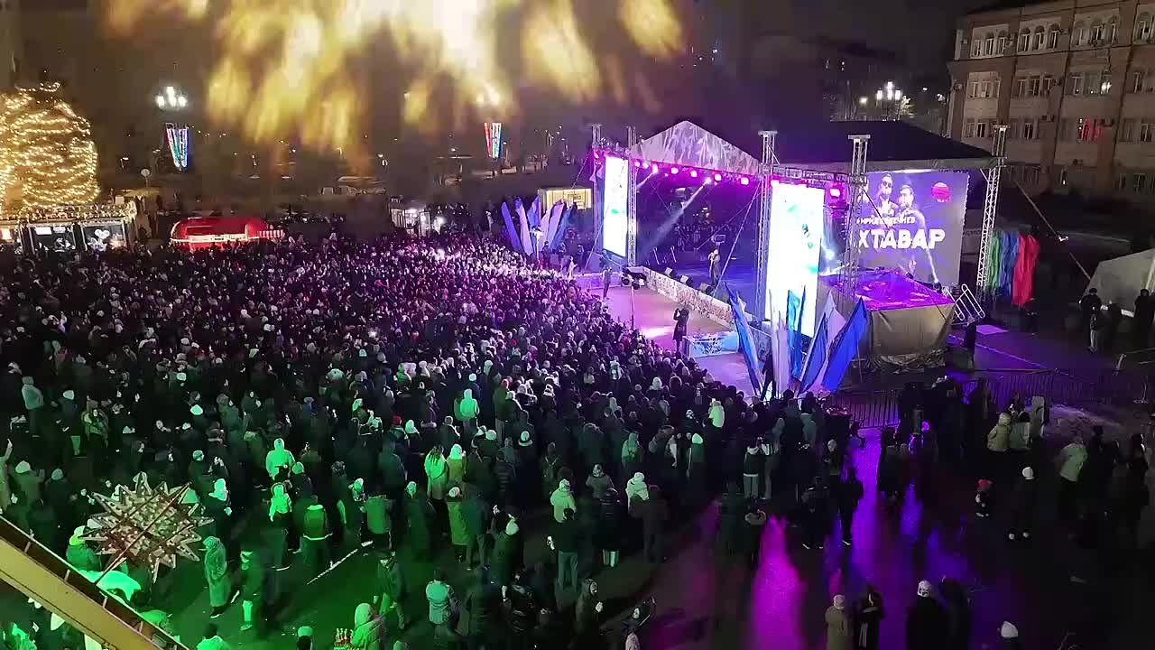 Новогодние празднования в Дагестане прошли на высоком уровне