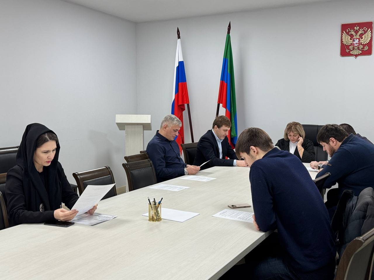 В Собрании депутатов города Каспийска прошло заседание Комитета по делам ветеранов и участников специальной военной операции В Собрании депутатов города Каспийска прошло заседание Комитета по делам ветеранов и участников специальной военной операции