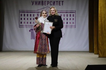 Зарема Бутаева посетила Дагестанский государственный университет в преддверии Дня российского студенчества