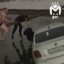 И снова новости о КОРе: мужчины спасли маму с ребёнком из уходящей под воду машины в Махачкале
