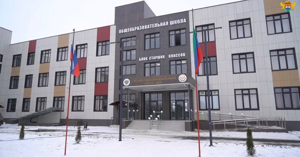 В школе № 49 посёлка Шамхал открыли музей боевой славы