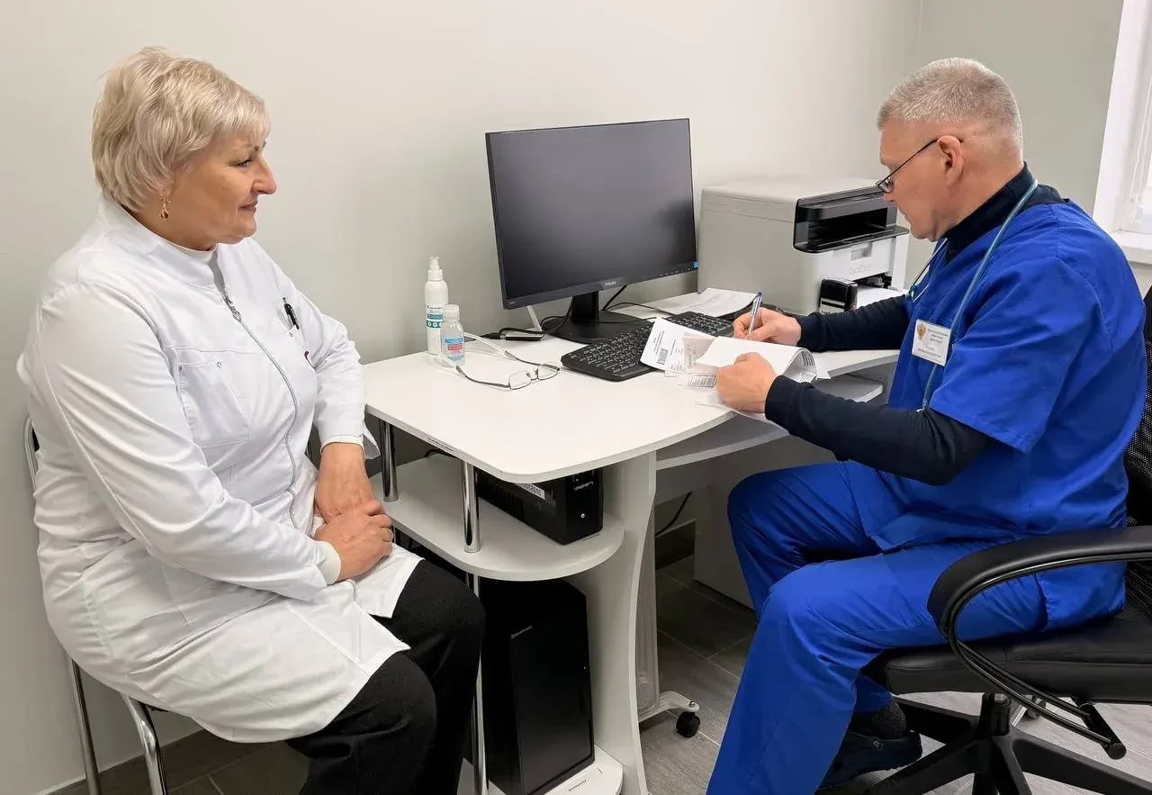 Масштабная диспансеризация жителей Энергодара: ФМБА России направило в Запорожскую область мультидисциплинарную бригаду специалистов