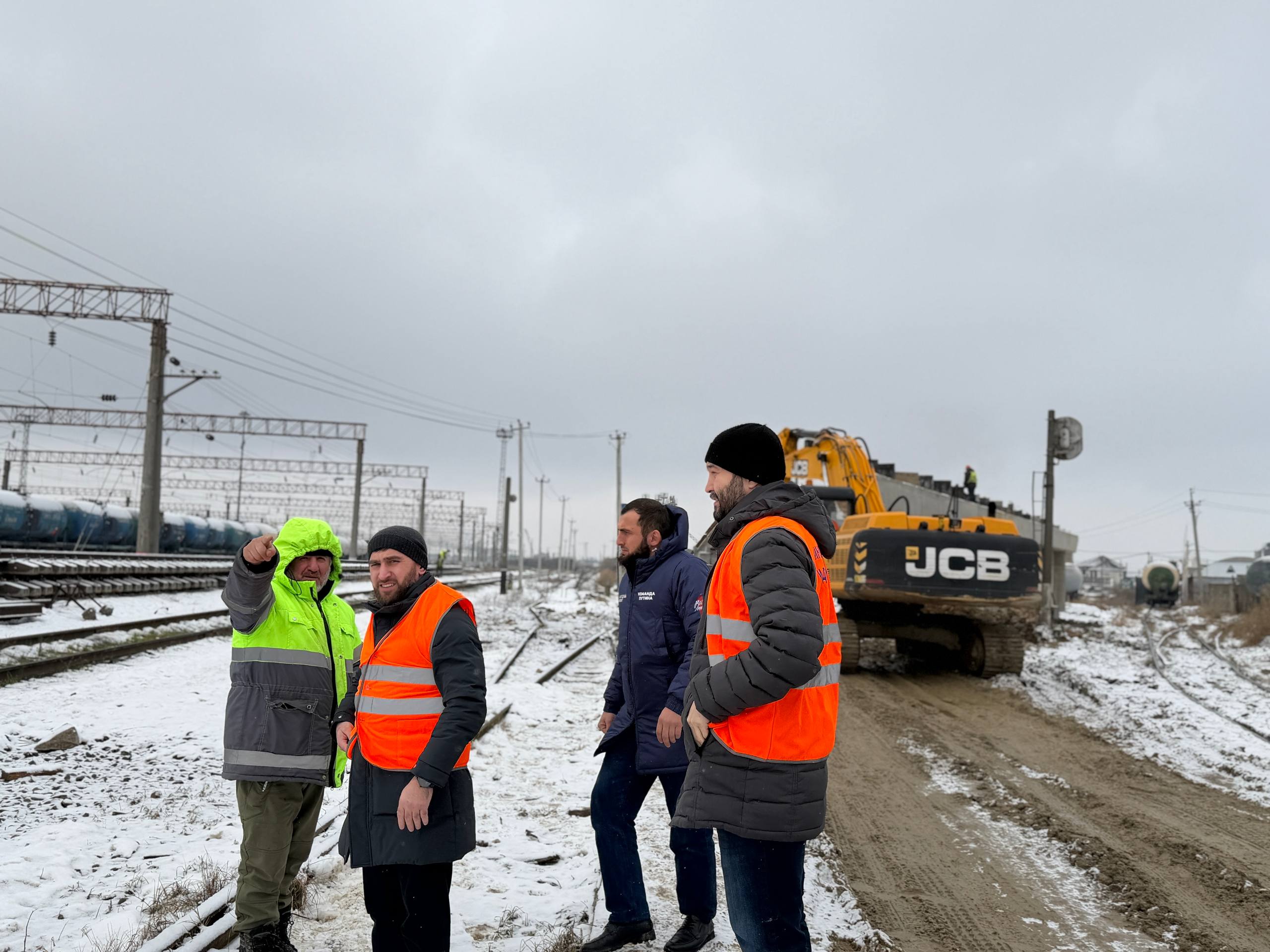 Инспекция проверила этап строительства дороги к Махачкалинскому порту