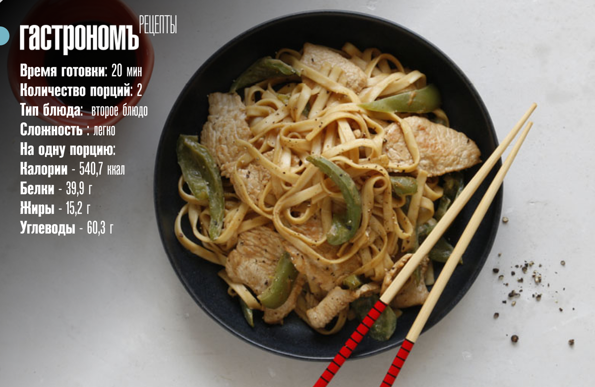 Лапша с арахисовым соусом и индейкой: рецепт для здоровья и удовольствия