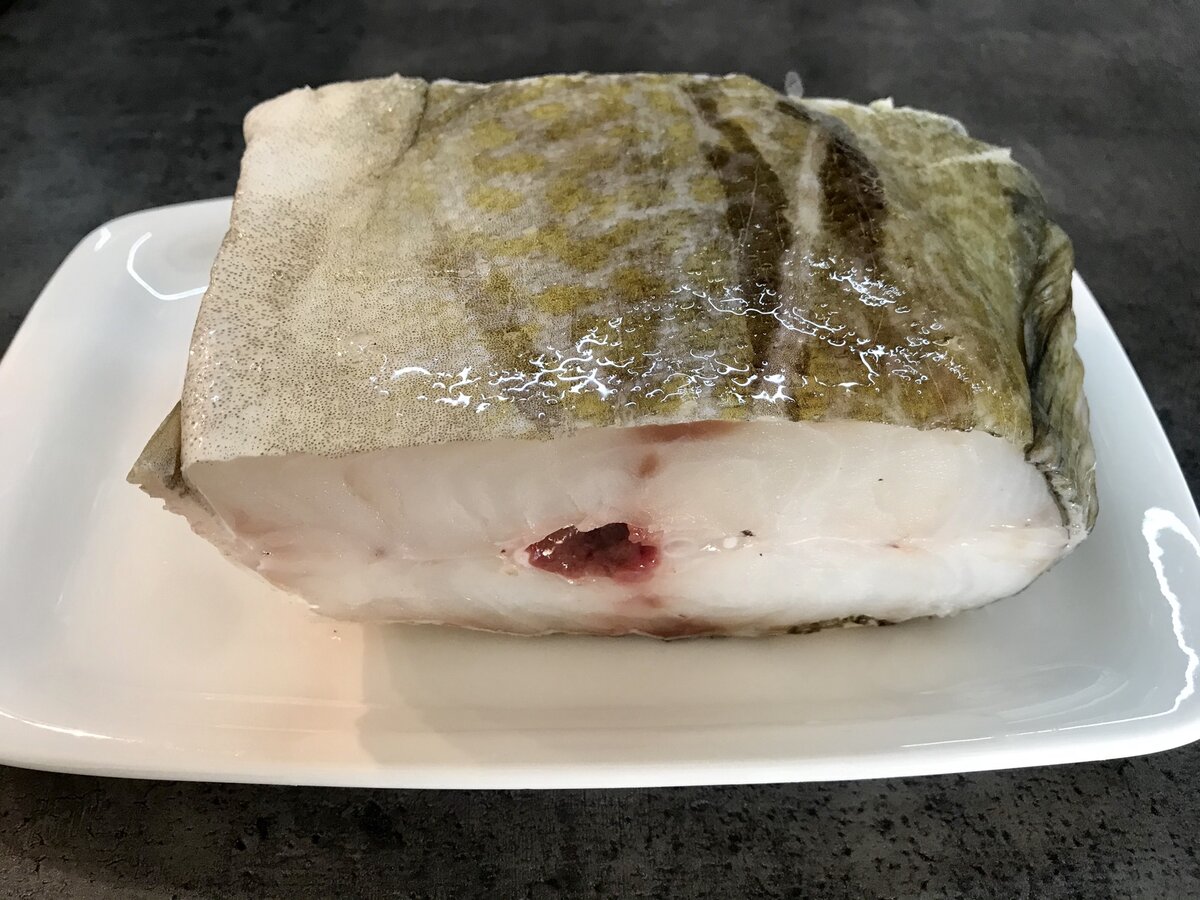 Салат из запеченной трески