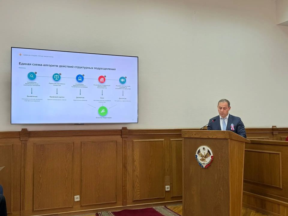 В Махачкале за первые пять месяцев текущего года демонтировано и снесено 571 незаконно размещённый объект