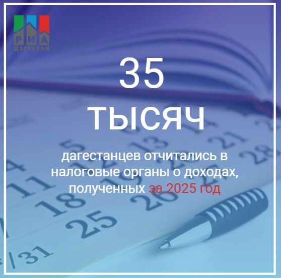 98% налоговых деклараций в Дагестане подано онлайн через «Личный кабинет налогоплательщика»